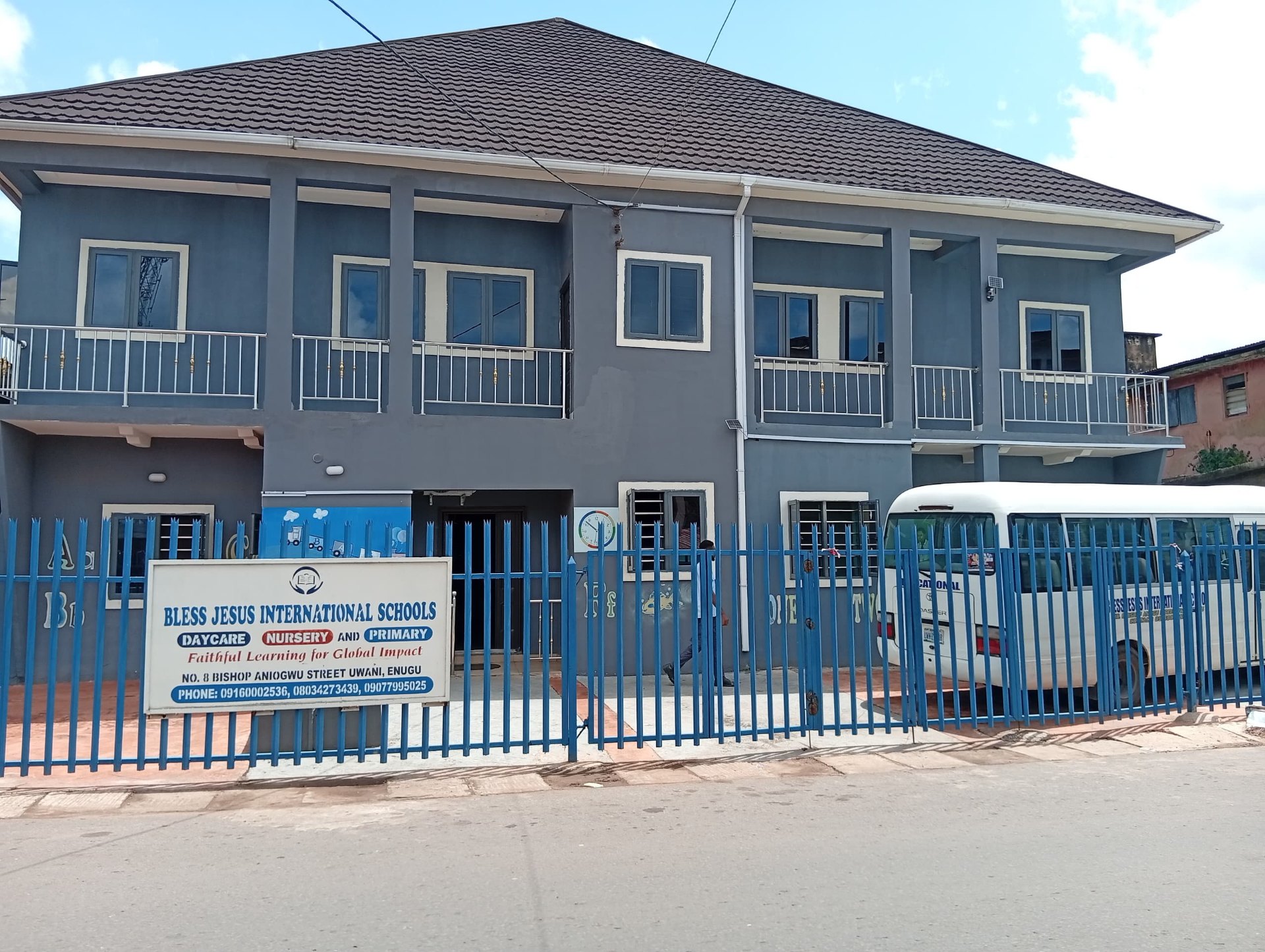 Bless Jesus International Schools campus
